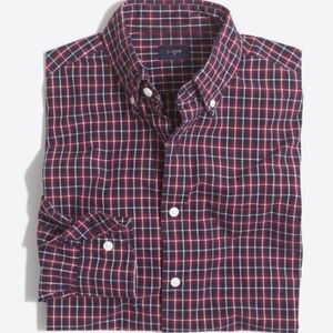 NWT Men's J. Crew plaid striped shirt